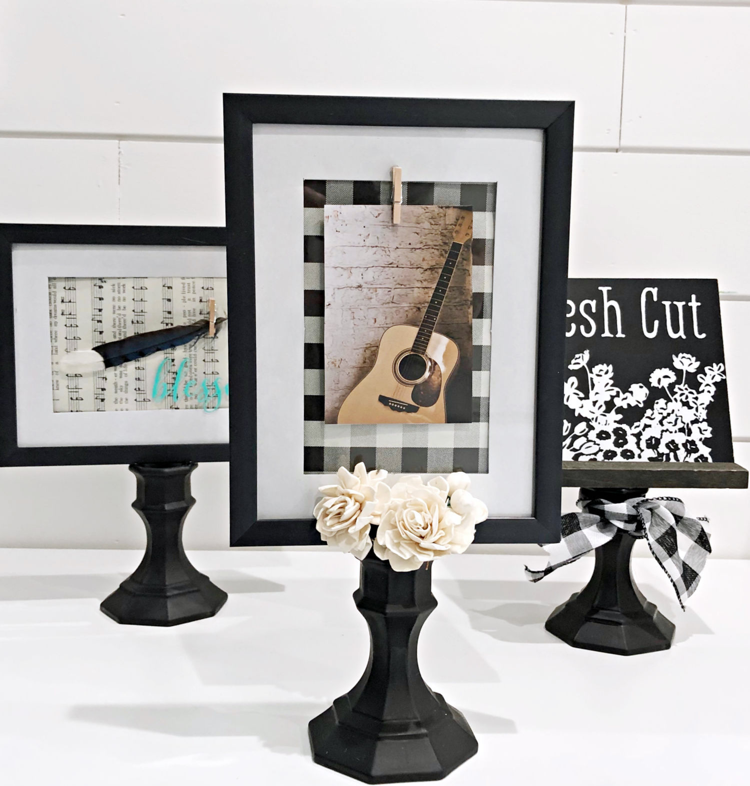 DIY Pedestal Frame
