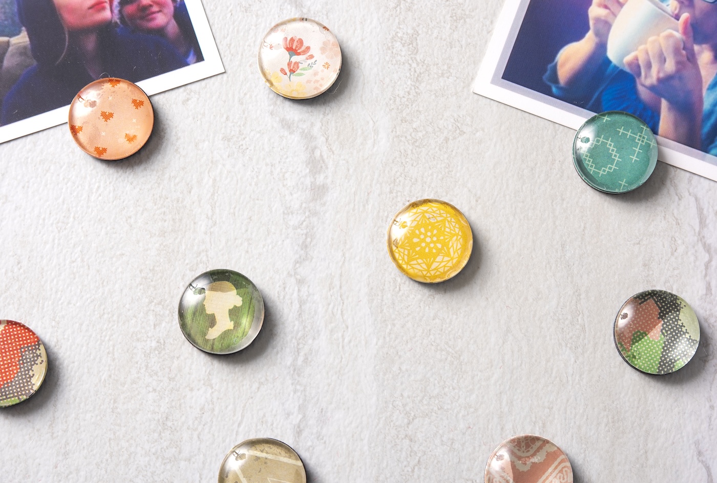 How to make magnets with Mod Podge