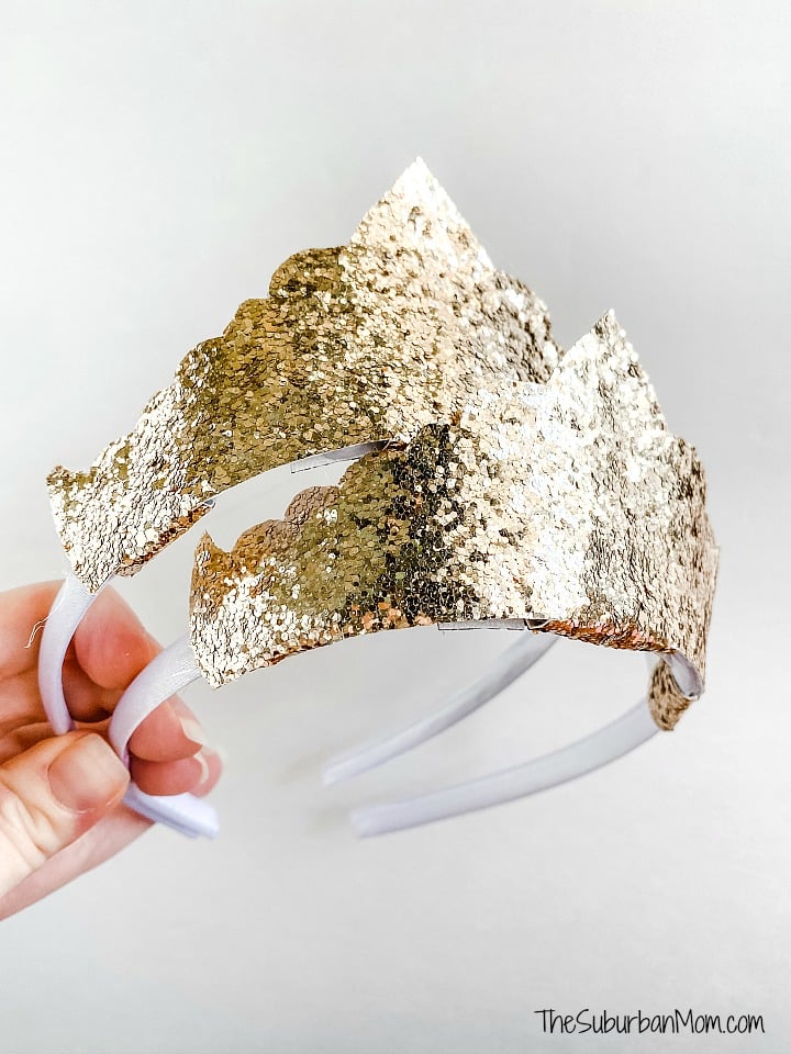 easy princess crown party favor