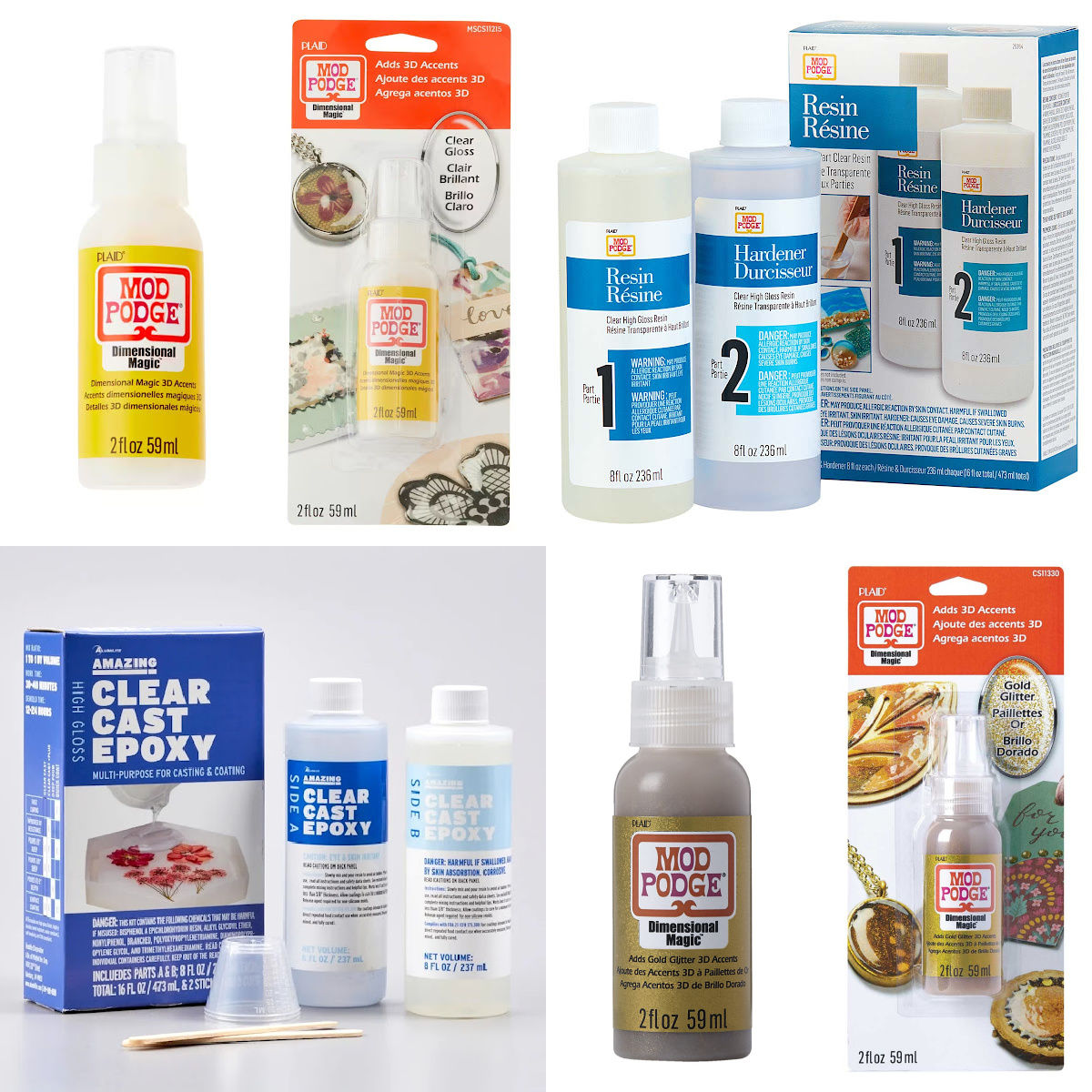 Dimensional Magic and Resin