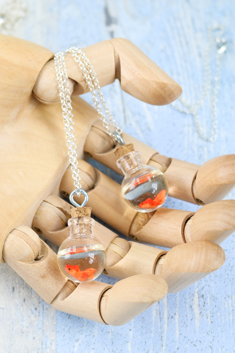 DIY Fishbowl Necklace
