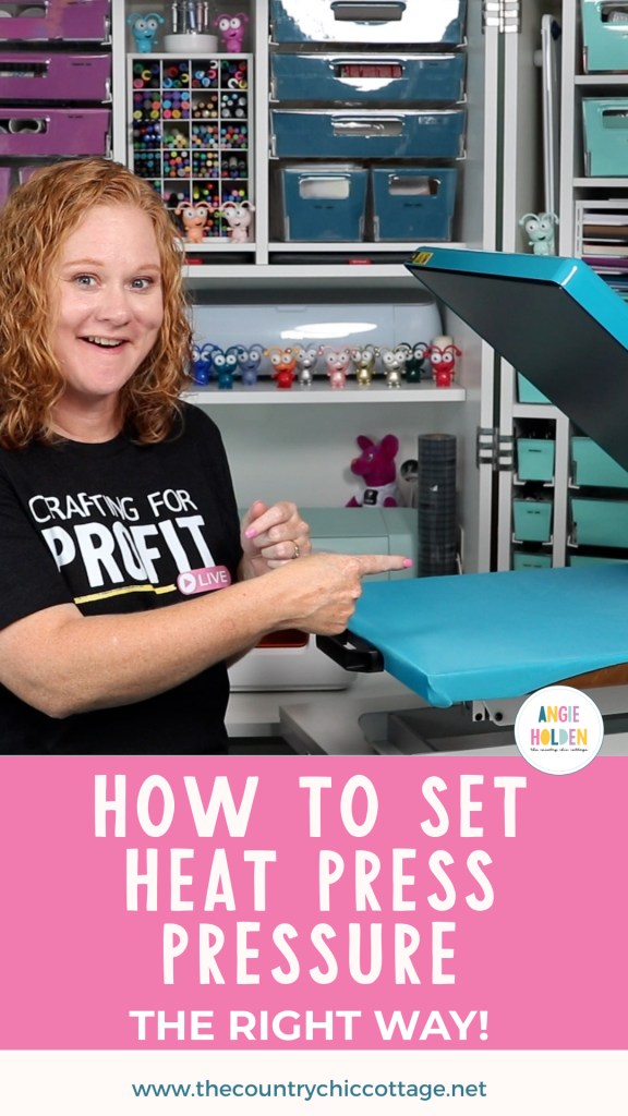 set heat press pressure