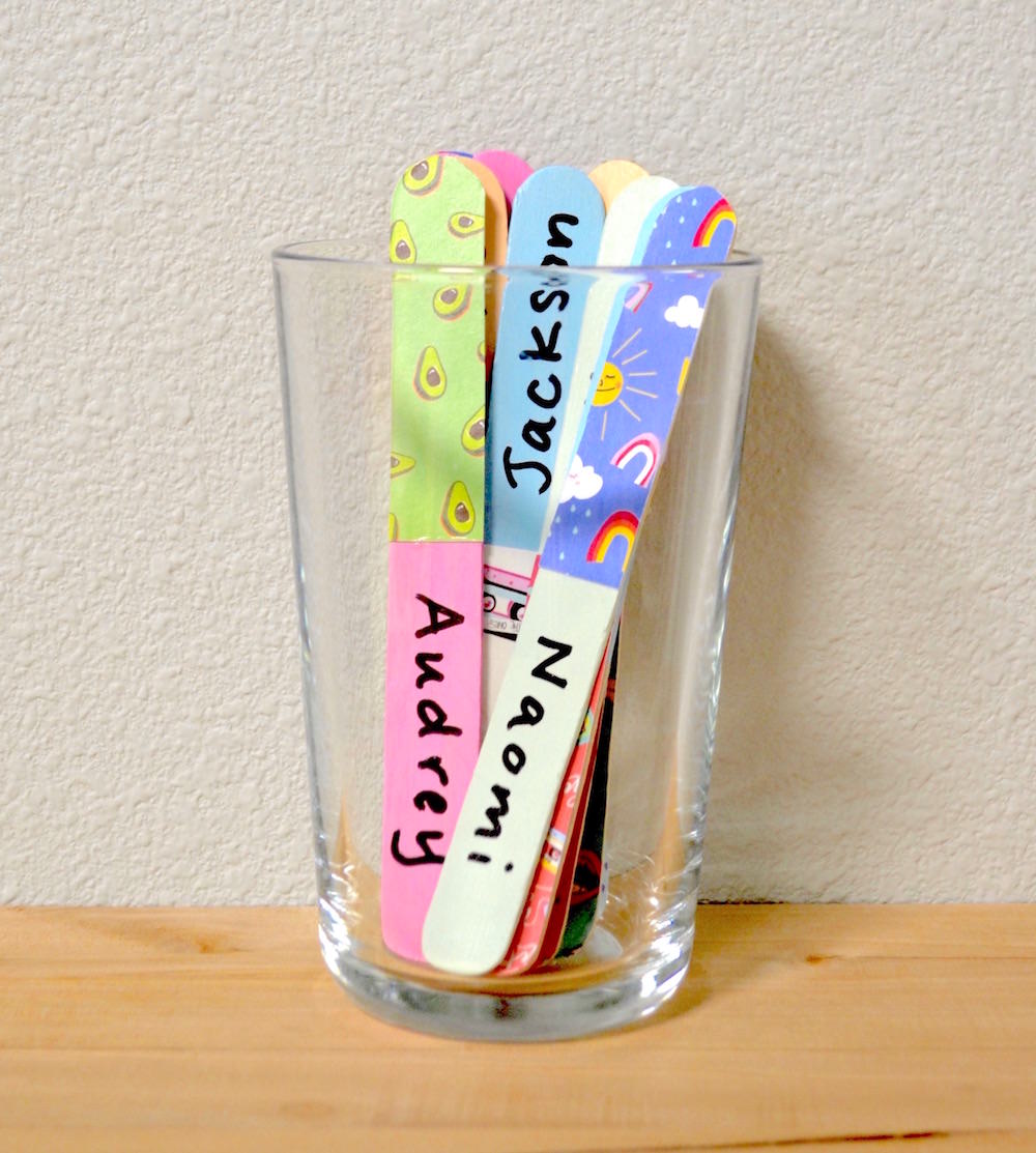 name sticks for classroom
